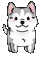 Siberian Husky Dogs - Nemokamas animacinis gif animuotas GIF