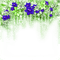 Winter.Christmas.Frame.Blue.Green - KittyKatLuv65 - bezmaksas png animēts GIF
