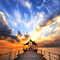Rena Hintergrund sunrise Sonnenuntergang Meer - bezmaksas png animēts GIF