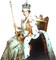 Queen Elizabeth II of England - бесплатно png анимированный гифка