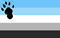 Otter pride flag - GIF animé gratuit