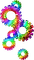 Steampunk.Gears.Rainbow - PNG gratuit GIF animé