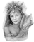 Y.A.M._Fantasy mermaid black-white - gratis png animeret GIF