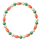 Kaz_Creations Deco Circle  Frame Beads Colours - PNG gratuit GIF animé