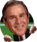 JibJab George Bush Hole - Besplatni animirani GIF