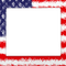 america flag frame - png gratis GIF animado