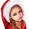 Kaz_Creations Baby Enfant Child Girl Colours Colour-Child  Christmas - безплатен png анимиран GIF