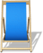 Kaz_Creations Furniture Deck Chair Beach - png gratis GIF animado