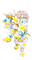 Cluster.Summer.Gold,Yellow,White.Blue - png gratis GIF animado