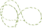 Ribbon curled string green white - ilmainen png animoitu GIF
