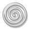 Glassy spiral - png gratis GIF animasi
