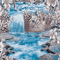 soave background animated fantasy   blue brown - Bezmaksas animēts GIF animēts GIF