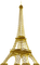 la tour Eiffel,Paris,gold,deko,Pelageya