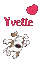 Yvette - GIF animé gratuit