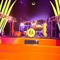 Orange and Purple Stage Background - PNG gratuit GIF animé