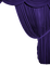 kikkapink deco purple curtain - nemokama png animuotas GIF