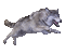 wolf gif (created with gimp) - Δωρεάν κινούμενο GIF κινούμενο GIF