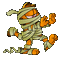 Halloween mummy Garfield - Δωρεάν κινούμενο GIF κινούμενο GIF