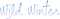 Wild Winter.Text.Blue.Victoriabea - ilmainen png animoitu GIF