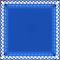 sm3 blue frame abstract scallop image png - png gratuito GIF animata