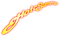 soave text hot summer  yellow red - PNG gratuit GIF animé