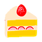 Original Milkbbi strawberry short cake - png grátis Gif Animado