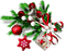Christmas.Cluster.White.Green.Red - PNG gratuit GIF animé