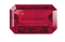 rectangular red gem - png gratis GIF animasi