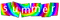 Summer.Text.Rainbow - PNG gratuit GIF animé