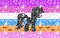 Ponygender flag glitter - Безплатен анимиран GIF анимиран GIF