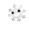 Flocon Neige blanc:)  Snow - Бесплатни анимирани ГИФ