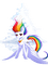 ✶ Rainbow Dash {by Merishy} ✶ - Free PNG Animated GIF