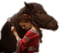 femme cheval - δωρεάν png κινούμενο GIF