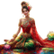 loly33 femme lotus - безплатен png анимиран GIF