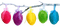 Easter.Eggs.Pink.Purple.Yellow.Green.Blue - zadarmo png animovaný GIF