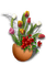 Ladybird - FLOWERS - gratis png geanimeerde GIF