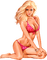 Woman, Summer, bikini. Leila - gratis png animerad GIF