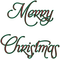 Kaz_Creations Logo Text Merry Christmas - png grátis Gif Animado