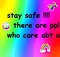 Stay safe! - zadarmo png animovaný GIF