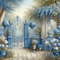 Victorian Garden Gate - gratis png animerad GIF