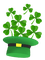 st.patrick clover hat - ücretsiz png animasyonlu GIF