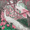 soave background animated peacock art deco - 免费动画 GIF 动画 GIF