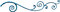 kikkapink deco scrap ornament blue border - PNG gratuit GIF animé