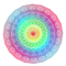 Rainbow Mandala - PNG gratuit GIF animé