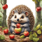 hedgehog - PNG gratuit GIF animé