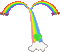 arco iris.deco - Бесплатный анимированный гифка анимированный гифка
