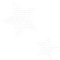 White winter stars deco overlay [Basilslament] - PNG gratuit GIF animé