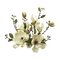 kikkapink deco scrap flowers white - PNG gratuit GIF animé