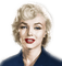 Marilyn Monroe - darmowe png animowany gif