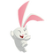 animal jam bunny - бесплатно png анимированный гифка